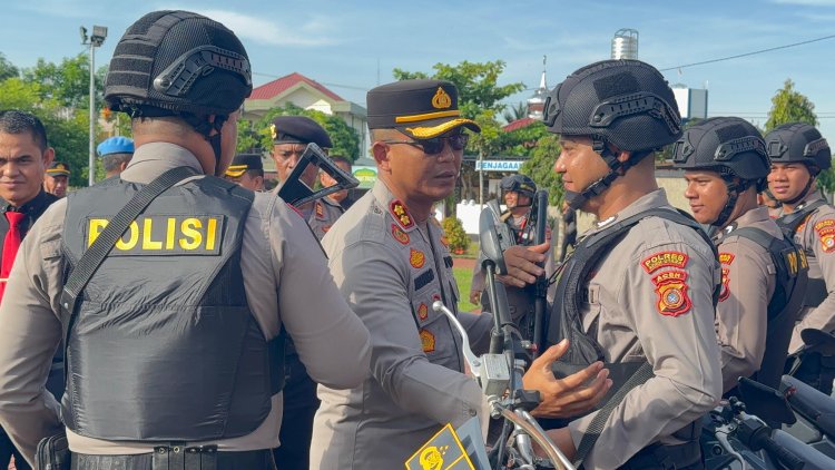 Berantas Premanisme, Polres Aceh Utara Kerahkan Satgas Gabungan