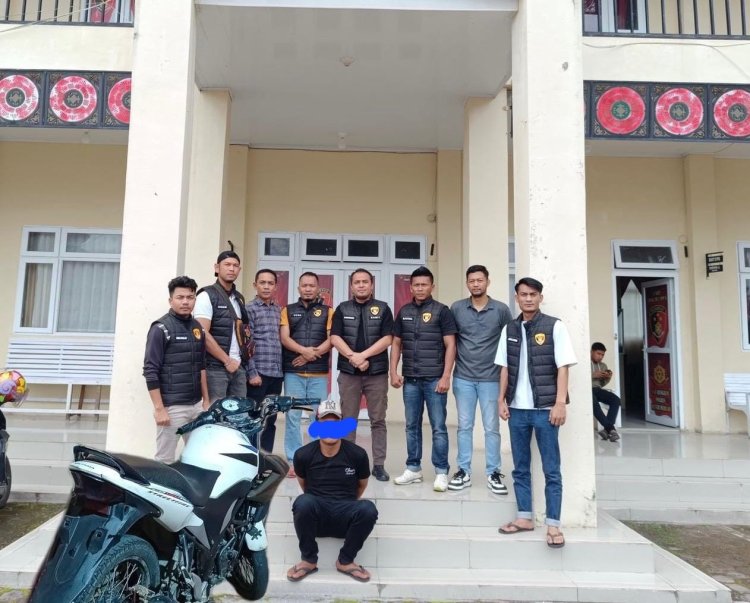 Sat Reskrim Polres Bener Meriah Berhasil Amankan Pelaku Kasus Curanmor