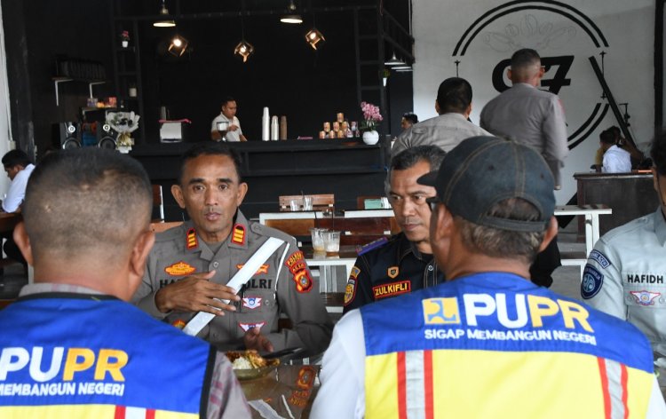 Satlantas Polres Aceh Timur dan Stakeholder Bahas Strategi Pencegahan Kecelakaan