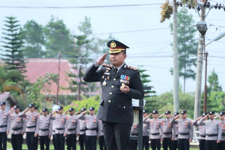 Polres Bener Meriah Gelar Upacara Hari Kebangkitan Nasional ke-117