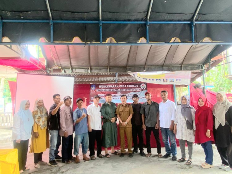 Jalani Instruksi Presiden, Gampong Jawa Bentuk Koperasi Merah Putih