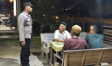 Polsek Syamtalira Bayu Intensifkan Patroli Malam, Ajak Warga Aktif Cegah Gangguan Keamanan