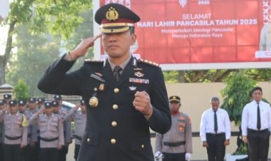 Pimpin Upacara Hari Lahir Pancasila, Ini Kata Kapolresta Banda Aceh 