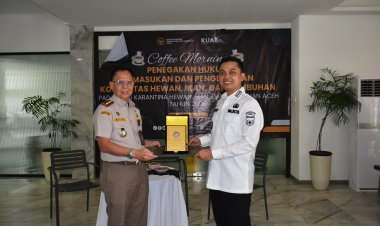 Walikota Langsa Resmi membuka kegiatan Penegakan Hukum Dalam Pemasukan serta Pengeluaran Komoditas