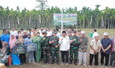 Bupati Anwar Sadat Apresiasi TMMD ke-124: Sinergi TNI dan Rakyat Nyata Bangun Desa Bram Itam