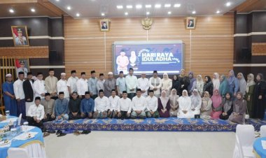 Bupati Anwar Sadat Gelar Open House, Pererat Silaturahmi Usai Salat Idul Adha