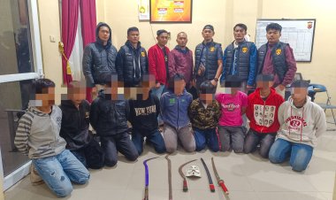 Polres Bener Meriah Ungkap Kasus Kekerasan Terhadap Anak, 9 Remaja Pelaku Pengeroyokan Diamankan