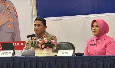 Kapolres Lhokseumawe dan Ketua Bhayangkari Gelar Tatap Muka, Tekankan Solidaritas dan Jaga Marwah Polri