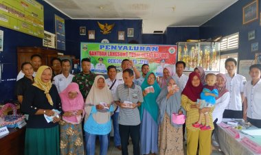Penyaluran BLT DD Pekon Pelita jaya, Priode Januari sd Juni 2025 kepada 12 KPM