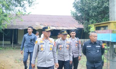 Tinjau Polsek Syamtalira Bayu, Kapolres Lhokseumawe Apresiasi Pemanfaatan Pekarangan untuk Ketahanan Pangan