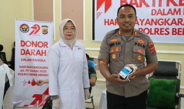 Antara Tetes Darah dan Kepedulian: Polres Bener Meriah Gelar Aksi Kemanusiaan Menyambut Hari Bhayangkara Ke-79