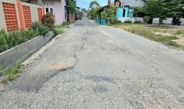 Kondisi Jalan Rusak Parah, Butuh Perhatian Pemko Langsa
