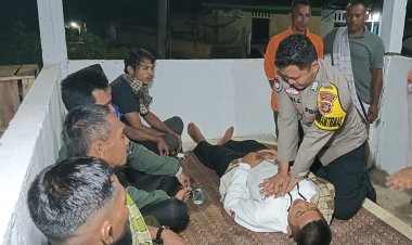 Jelang Hari Bhayangkara ke 79, Satbinmas Polres Way Kanan Lakukan Penilaian Lomba Satkamling di Way Kanan