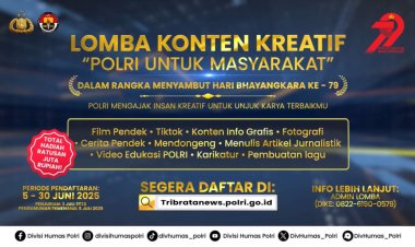 Ramaikan HUT Bhayangkara ke-79, 1000 Peserta Daftar Lomba Konten Kreatif Polri