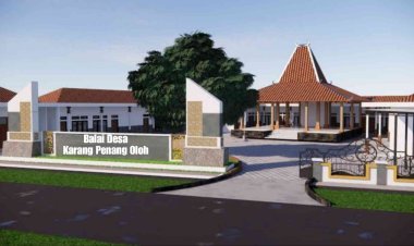 Ironi Pelayanan Publik, Balai Desa Karangpenang Oloh Disewa dari Saudara Mantan Kades