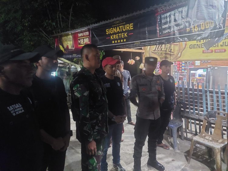 Cegah Peredaran Narkoba, Polsek Blang Mangat Gelar Patroli dan Penyuluhan di Desa Kuala