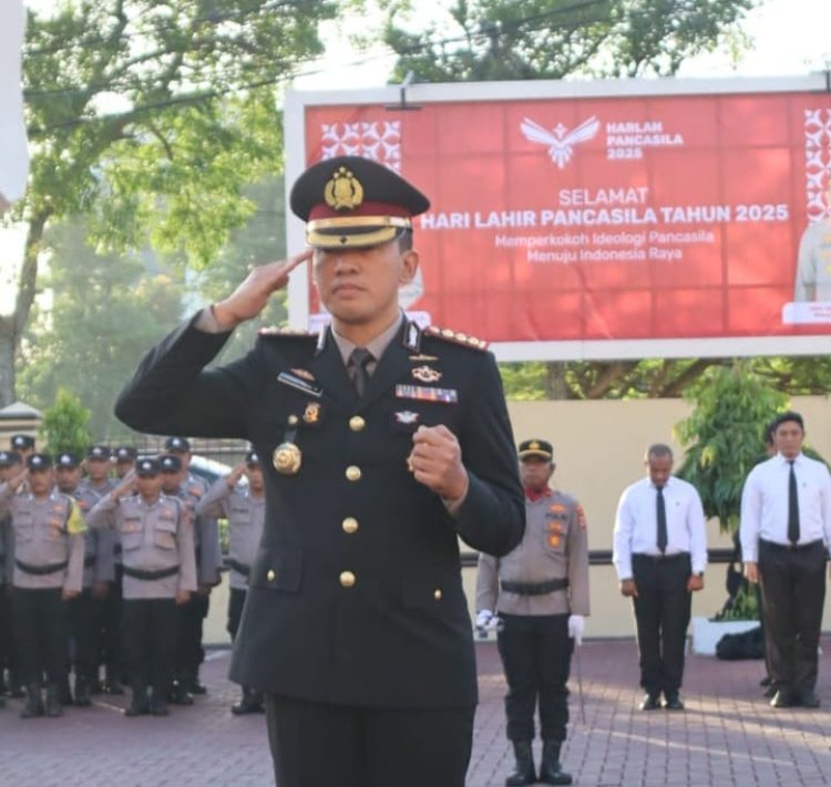 Pimpin Upacara Hari Lahir Pancasila, Ini Kata Kapolresta Banda Aceh 