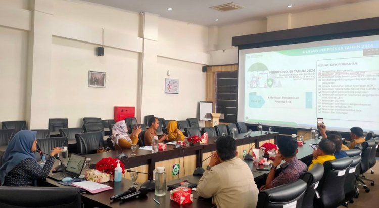 Lindungi Pekerja Terdampak PHK, BPJS Kesehatan Sosialisasi Kepada Dinas Tenaga Kerja