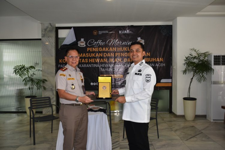 Walikota Langsa Resmi membuka kegiatan Penegakan Hukum Dalam Pemasukan serta Pengeluaran Komoditas