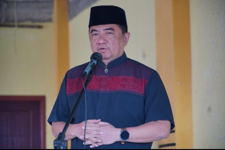 Bupati Garut Saksikan penyembelihan Hewan Kurban Bantuan Presiden RI di Ponpes Assa'adah Limbanga
