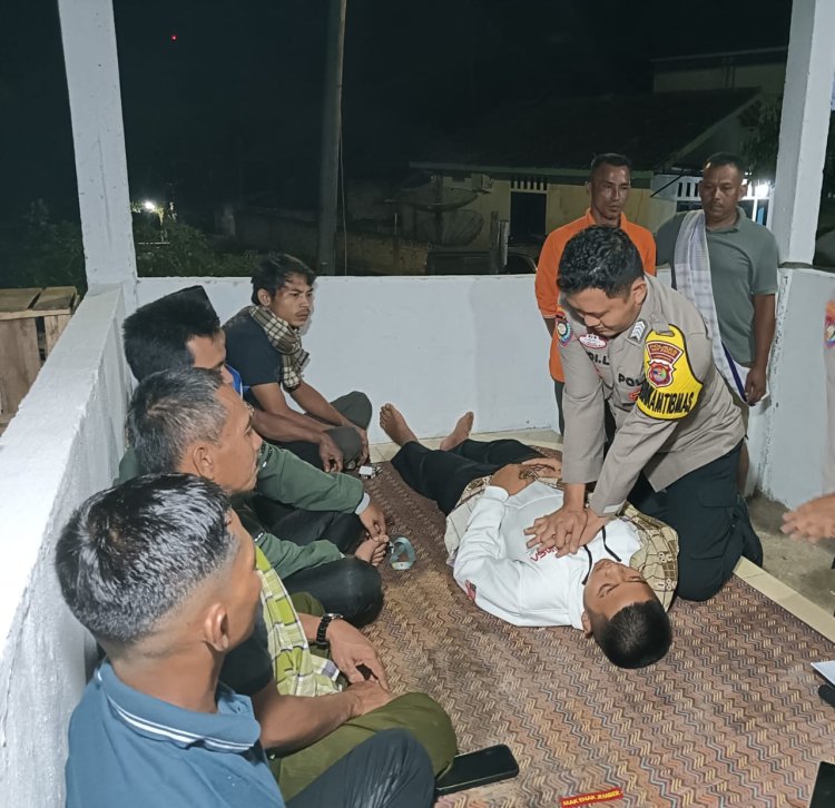 Jelang Hari Bhayangkara ke 79, Satbinmas Polres Way Kanan Lakukan Penilaian Lomba Satkamling di Way Kanan