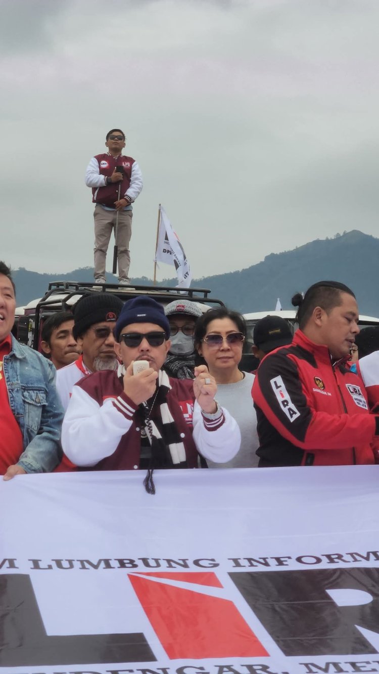 LIMA MAKLUMAT LSM LIRA DUKUNG PRABOWO BERANTAS KORUPSI DAN