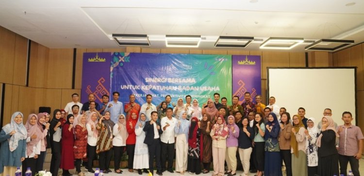 BPJS Kesehatan Cabang Metro menggelar Gathering Badan Usaha wilayah kerja Kantor Cabang Metro