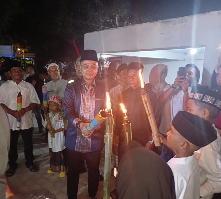 Wali Kota Langsa Melepas Pawai Obor Sambut Tahun Baru Islam 1 Muharram 1447 H