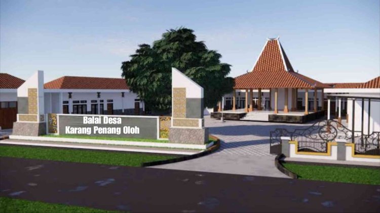 Ironi Pelayanan Publik, Balai Desa Karangpenang Oloh Disewa dari Saudara Mantan Kades