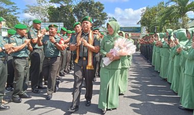 Pisah Sambut Dandim 0427/Way Kanan Berlangsung Penuh Suka Cita dan Keakraban