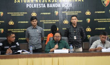 Polresta Banda Aceh Tangkap Pemerkosa Anak di Bawah Umur