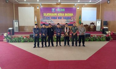 Bersama Forkopimda, Bupati Ayu Asalasiyah hadiri Kegiatan Silaturahmi Daerah ICMI ORDA Way Kanan