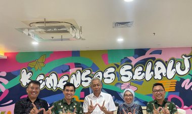 Pemkab Way Kanan adakan Audensi Bersama Kemensos RI