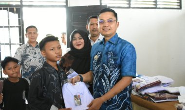 Pemko Langsa Bagikan 2.146 Seragam Sekolah Gratis Untuk Anak Yatim dan Fakir Miskin