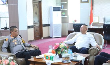 Jalin Kolaborasi, Kapolres Aceh Utara Silaturahmi dengan Bupati Aceh Utara