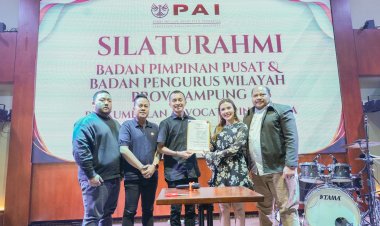 PERKUMPULAN ADVOCATEN INDONESIA GELAR ACARA SILATURAHMI DENGAN ANGGOTA DI LAMPUNG ! KETUA MA MENDUKUNG !