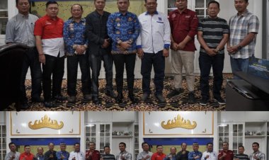 Audiensi Wali Kota Metro Respon Positif Atas Keinginan Insan Pers