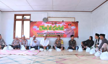 Tampung Keluhan dan Masukan dari Masyarakat, Kapolres Bener Meriah Gelar Jumat Curhat di Kampung Wih Pesam