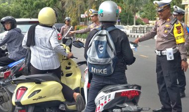 Hari ke-8 Ops Patuh, Polres Aceh Tengah Catat 95 Tilang dan 164 Teguran, Kasat Lantas Imbau Tertib Berlalu Lintas