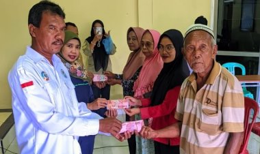 Pemerintah kampung way pisang kecamatan way tuba Bagikan BLT -DD tahun 2025