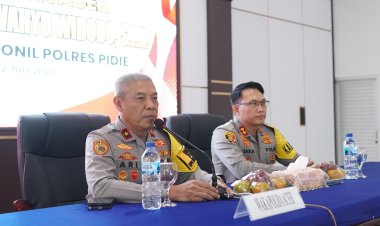 Wakapolda Aceh Berikan Pengarahan kepada Personel Polres Pidie, Tekankan Profesionalisme Dalam Pelaksanaan Tugas 