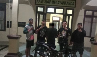 Dalam Waktu 24 Jam, Polsek Bumi Agung Bekuk Diduga Pelaku Penggelapan Sepeda Motor