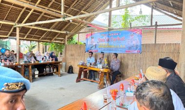 Kapolres Pidie Gelar Jumat Curhat di Simpang Tiga, Serap Aspirasi dan Keluhan Warga Terkait Permasalahan Pertanian