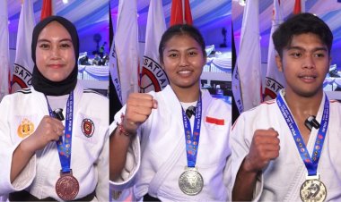 Dikalungkan Medali Juara, Atlet Judo Polri: Terima Kasih Pak Kapolri
