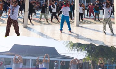 Senam Rutin Rutan Barutaja Tingkatkan Kebugaran dan Imunitas Tubuh Warga Binaan