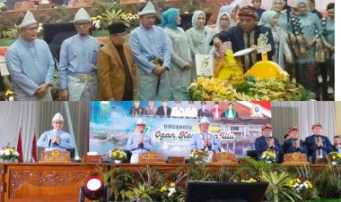 HUT Ogan Komering ulu ke -115 ,DPRD Rapat paripurna