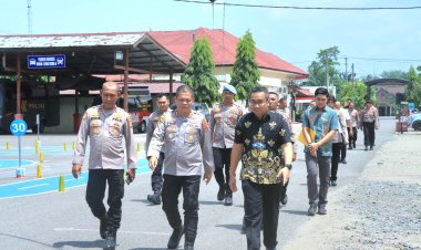Tim Verifikasi Stamarena Polri Tinjau Pelayanan Publik di Polres Aceh Utara