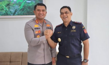 Kapolres Aceh Timur Terima Kunjungan Kepala Bea Cukai Langsa