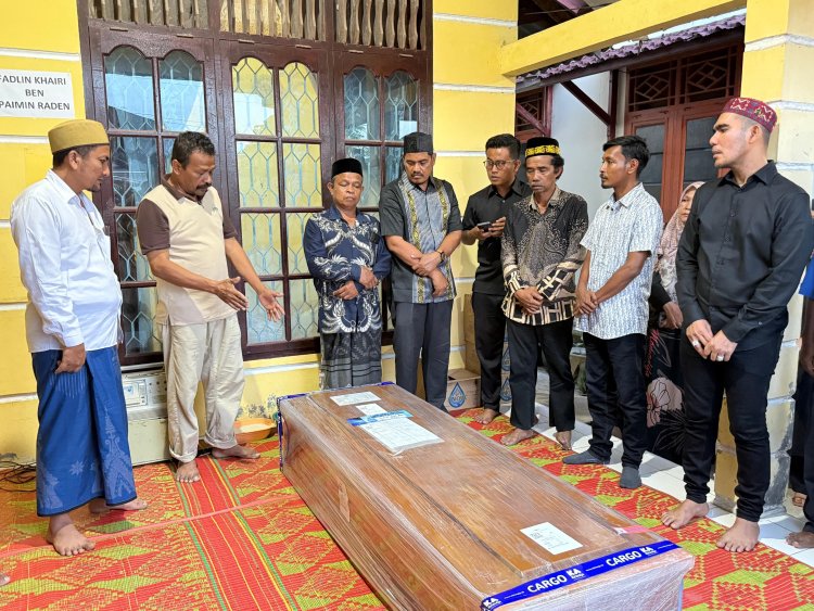 Terkendala Biaya, Haji uma dan Bank BSI Serta Khadir Abu Bakar Fasilitasi Pemulangan jenazah Warga Lhokseumawe