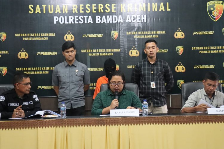 Polresta Banda Aceh Tangkap Pemerkosa Anak di Bawah Umur